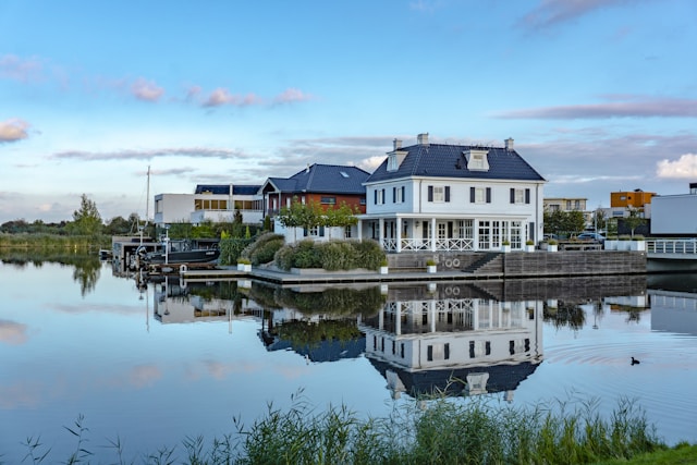 séjour en villa sur l'eau