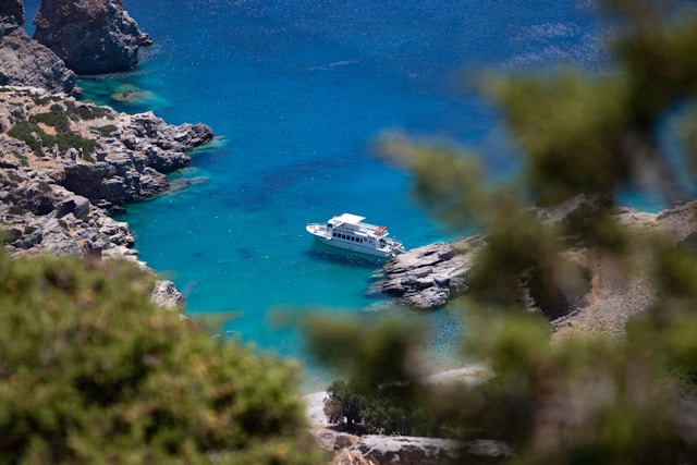 Voyage en bateau école