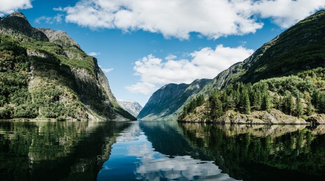 les fjords en Norvège