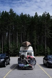 camping avec moto