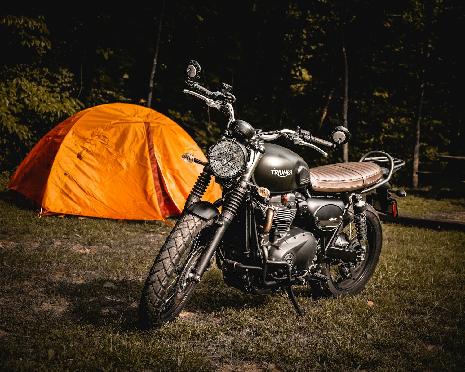 camping avec moto