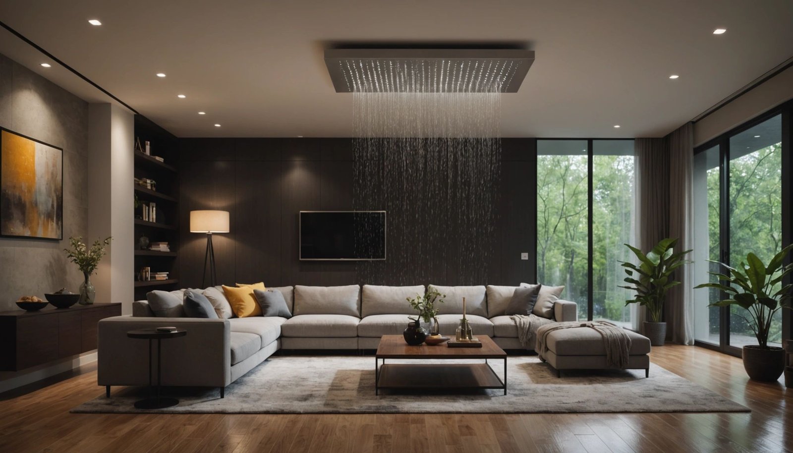 Découvrez le charme des plafonds de pluie pour transformer votre intérieur