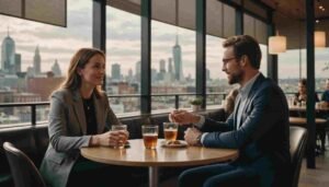 Discuter transition professionnelle autour d'un verre : un cadre idéal