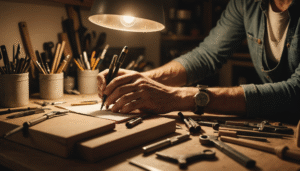 Créer avec passion : l'art du bricolage chez soi