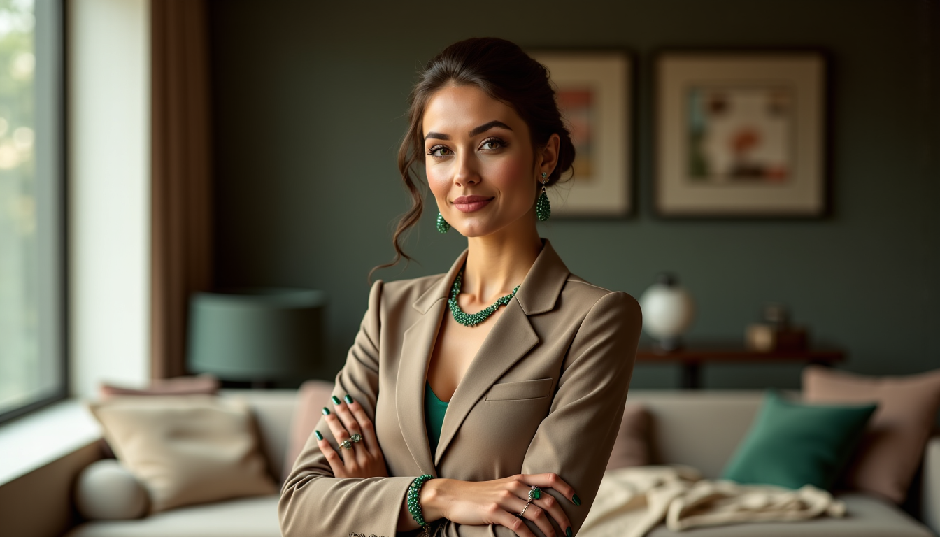 Comment assortir vos bijoux en émeraude avec votre garde-robe ?